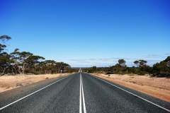 Crossing the Nullarbor near 90 mile straight