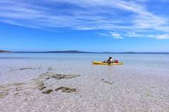 Finchy kayaking Port Lincoln National Park