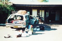 Repacking The Cabbage to drive across the Kimberley in 1988
