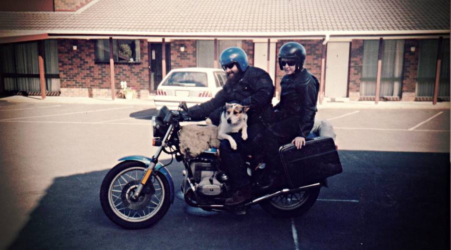 All aboard. Travelling the Great Ocean Road together in 1989