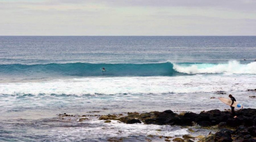 Surfing the Southern Ocean at Port Fairy, Victoria