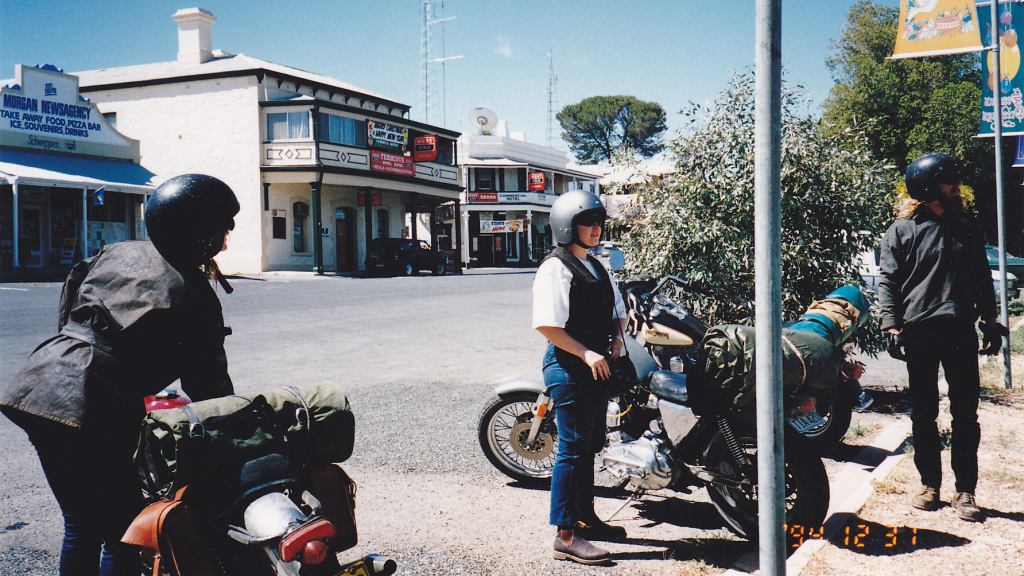 A ride to the river town of Morgan SA at the end of 1994