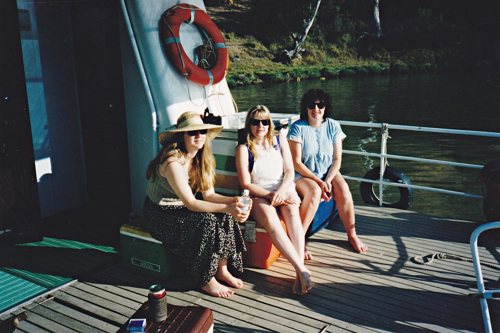 The house boat trip with friends when we decided to travel the length of the Murray River