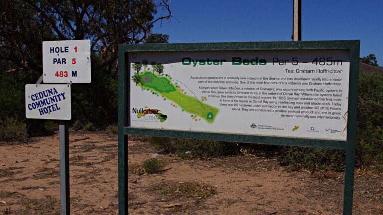 Nullarbor Golf Course Map.pdf The World's Longest Golf Course - The Nullarbor Links : Finchy's Australia