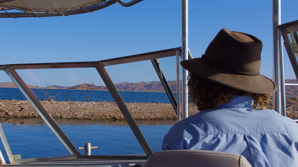 Lake Argyle Cruises skipper