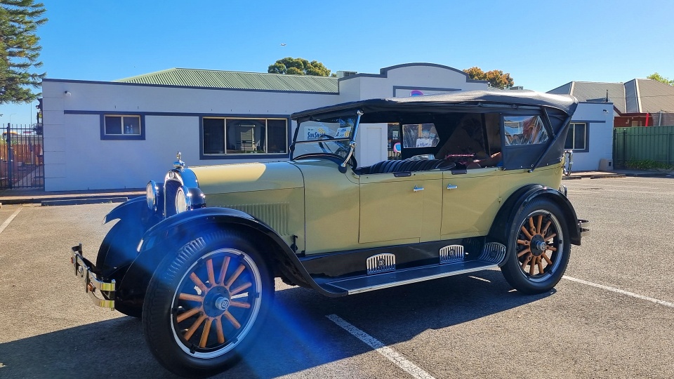 1924 Dodge in every Bay to Birdwood